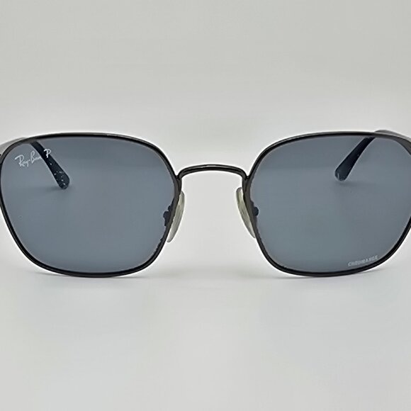 Ray-Ban RB3664-CH 004/BA Chromance Gunmetal Frame Polarized Blue Lens Sunglasses - Picture 2 of 16